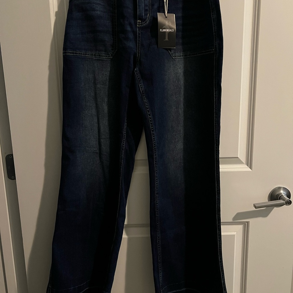 Women's Dark Blue Jeans